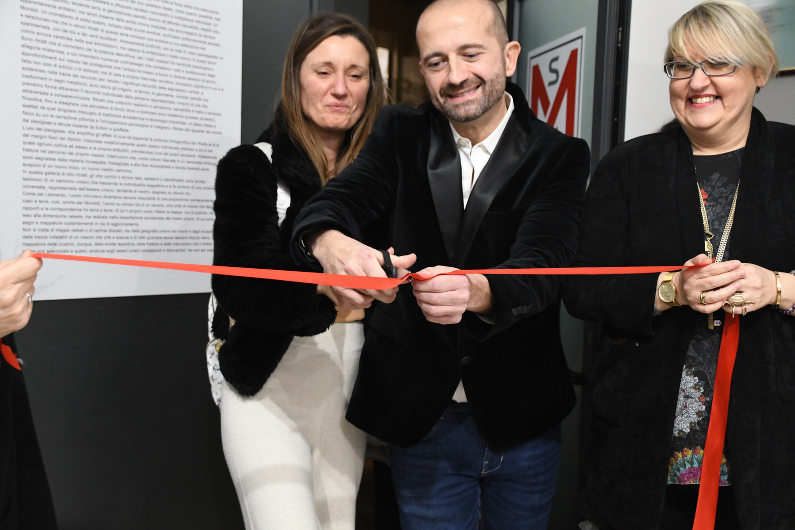 Broken Humanity exhibition opening