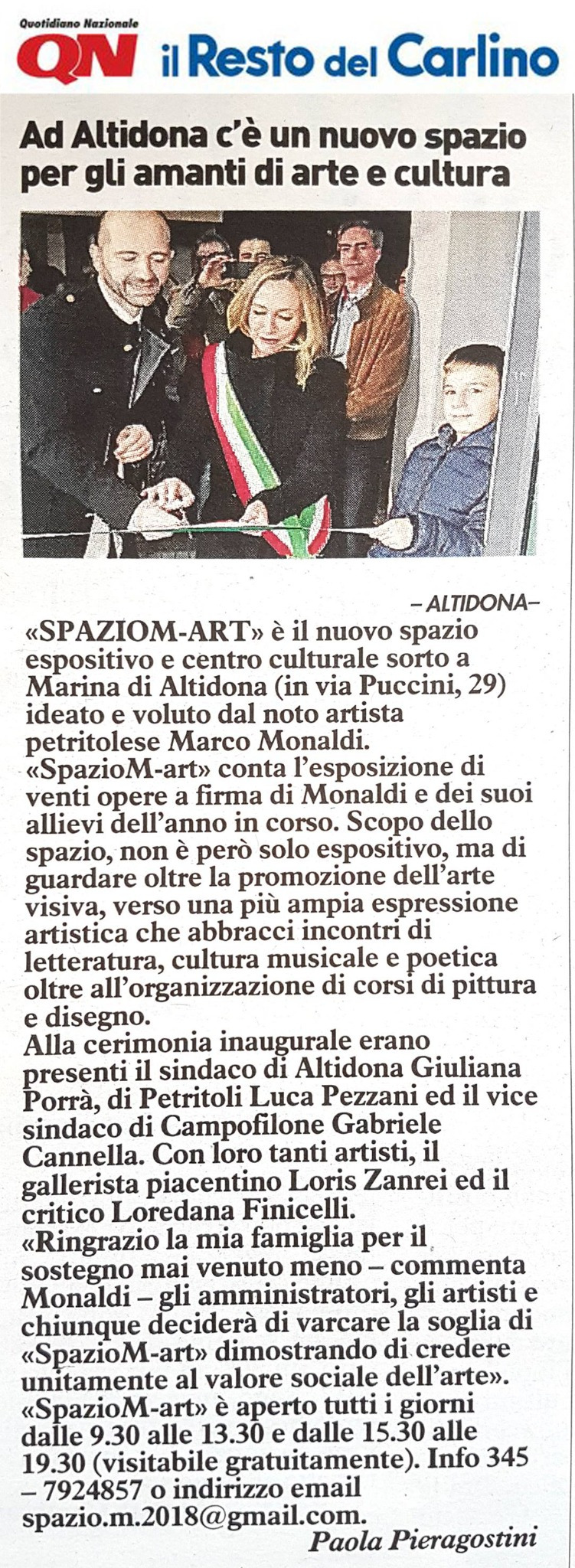Ad Altidona c’è un nuovo spazio per gli amanti di arte e cultura