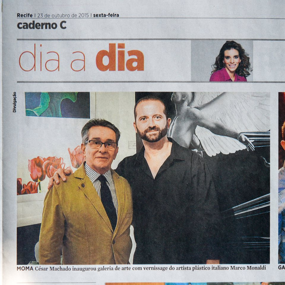 MoMa César Machado inaugura la galleria con Marco Monaldi