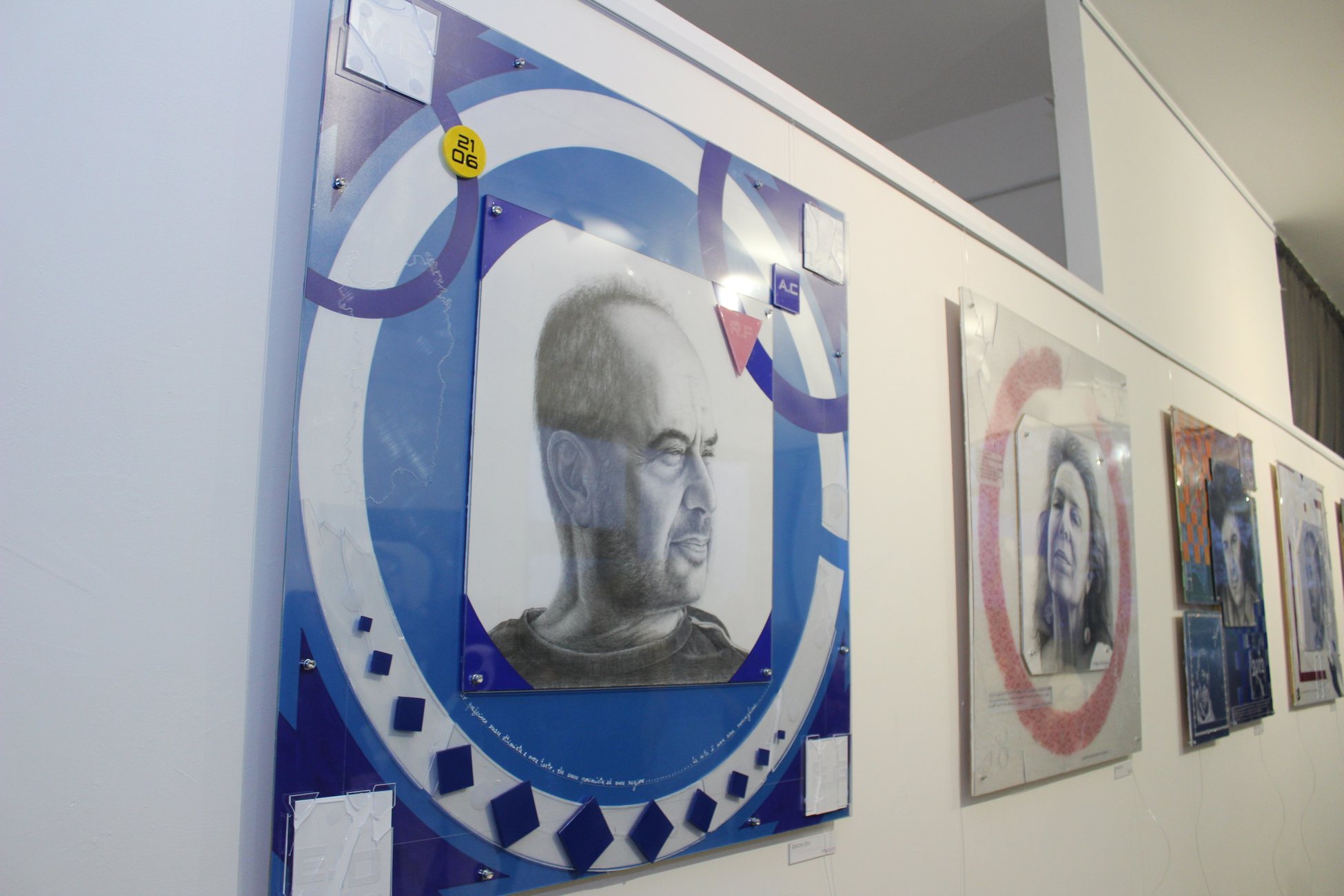 Installation view: Broken Humanity